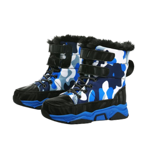 Buty zimowe dla chłopca śniegowce  granatowe