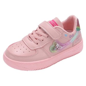 Super trampki dziewczęce elza na rzep różowe