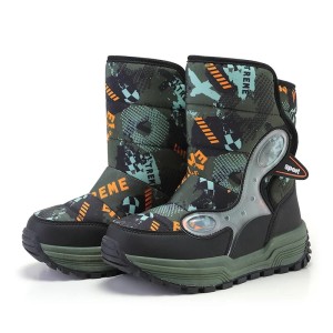 Zimowe trekkingowe buty dla chłopców śniegowce