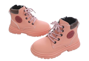 Buty zimowe dla dziewczynki sznurowane