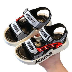 Sportowe sandały dla chłopców z miękką podeszwą na rzep