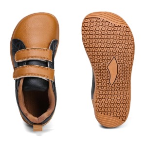 Szerokie Buty dla Dzieci Barefoot Antypoślizgowe na Rzep