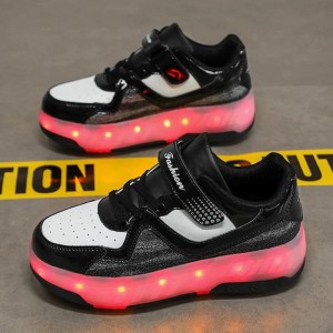 Buty dziecięce LED świecące – sportowe sneakersy z podświetlaną podeszwą