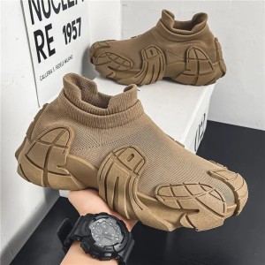 Męskie Buty Sportowe Slip-On – Futurystyczne Sneakersy Skarpetkowe