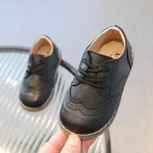 Eleganckie Buty dla Chłopca – Wiosenne Mokasyny Półbuty Wizytowe 21-30