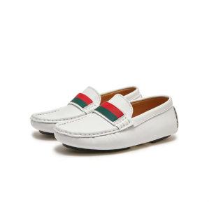 Eleganckie Mokasyny Dziecięce – Wizytowe Buty Wsuwane Qaawal