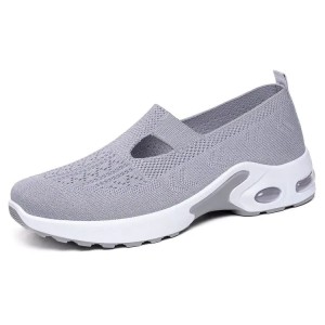 Buty Damskie Sportowe Wsuwane Oddychające Lekkie z Poduszką