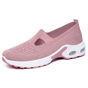 Buty Damskie Sportowe Wsuwane Oddychające Lekkie z Poduszką