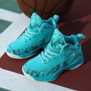Młodzieżowe Buty do Koszykówki – Sportowe Sneakersy z Antypoślizgową Podeszwą dla Chłopców
