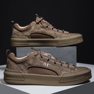Męskie Sneakersy Casualowe Zamszowe Półbuty Miejskie Kolekcja Premium