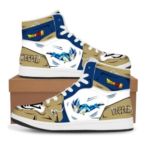 Buty Wysokie Anime Dragon Ball Super Vegeta – Trampki Sneakersy Streetwear