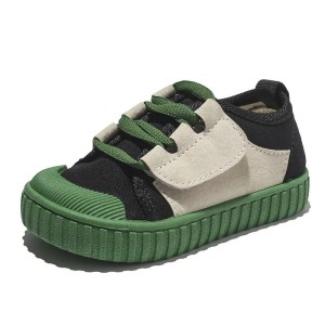 Trampki dziecięce zapinane na rzep zielone